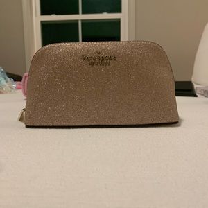 Kate Spade Pink Glitter Pouch